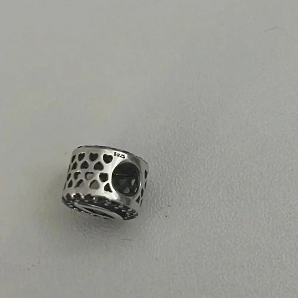 S925 Stamped Sterling Silver Evil Eye Charm - Picture 5 of 7